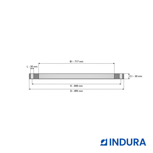 Plate flange