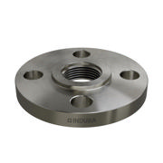 Flanges, Stainless, ASME B16.5, Threaded flange, 150 lbs, RF, 1", AISI316L, 1.4404