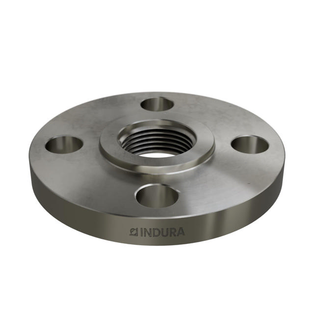 Flanges, Stainless, ASME B16.5, Threaded flange, 150 lbs, RF, 1", AISI316L, 1.4404