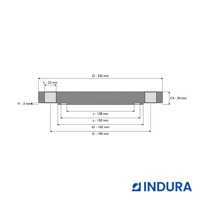 Blind flange