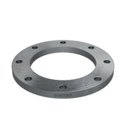 Flanges, HDG, Sort, EN 1092-1, Planflange, T:01, PN10, A, DN200, 219,1, P250GH, 1.0460, 