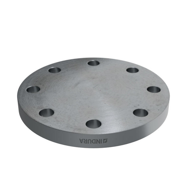 Flanges, HDG, Sort, EN 1092-1, Blindflange, T:05, PN10-16, A, DN80, S235JR, 1.0038, 