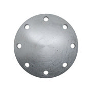 Flanges, HDG, Sort, EN 1092-1, Blindflange, T:05, PN10-16, A, DN150, S235JR, 1.0038, 