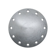 Flanges, HDG, Carbon, EN 1092-1, Blind flange, T:05, PN16, A, DN200, S235JR, 1.0038, 