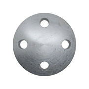 Flanges, HDG, Carbon, EN 1092-1, Blind flange, T:05, PN10-40, A, DN15, P250GH, 1.0460, 