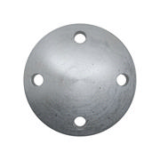 Flanges, Cynkowane ogniowo, Stal węglowa, EN 1092-1, Kołnierz zaślepiający, T:05, PN25-40, A, DN50, P250GH, 1.0460, 