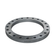 Flanges, HDG, Sort, EN 1092-1, Løsflange, T:02, PN25, A, DN500, 521,0, S235JR, 1.0038, MET