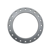 Flanges, HDG, Sort, EN 1092-1, Løsflange, T:02, PN25, A, DN600, 610,0, S235JR, 1.0038, ISO