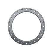 Flanges, HDG, Sort, EN 1092-1, Løsflange, T:02, PN16, A, DN800, 813,0, S235JR, 1.0038, ISO