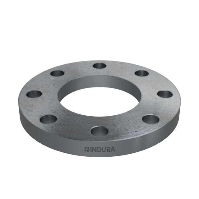 Flanges, HDG, Carbon, EN 1092-1, Loose plate flange, T:02, PN25-40, A, DN125, 133,0, S235JR, 1.0038, MET