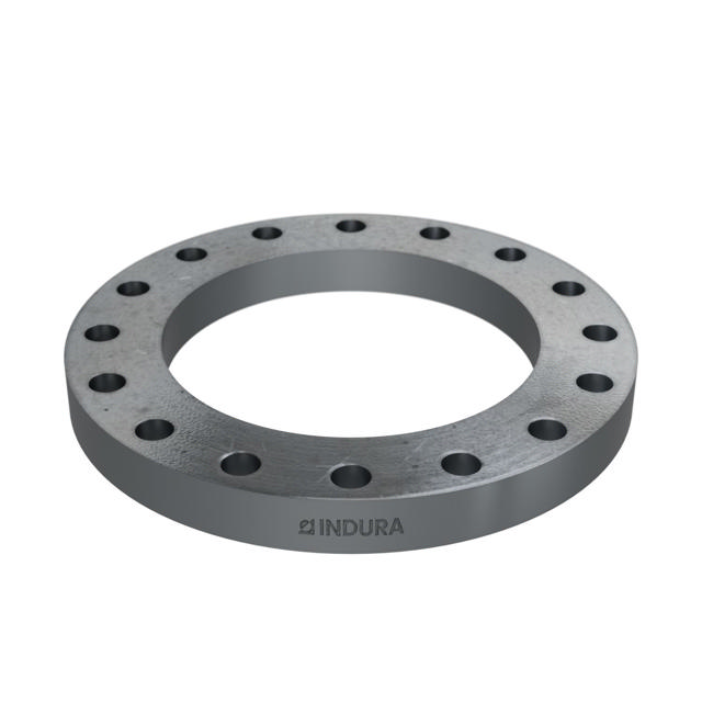 Flanges, HDG, Sort, EN 1092-1, Løsflange, T:02, PN40, A, DN350, 368,0, S235JR, 1.0038, MET
