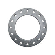 Flanges, HDG, Sort, EN 1092-1, Løsflange, T:02, PN40, A, DN350, 368,0, S235JR, 1.0038, MET