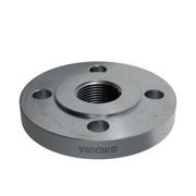 Flanges, HDG, Carbon, EN 1092-1, Threaded flange, T:13, PN6, B1, DN20, 3/4", P250GH, 1.0460, 