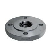 Flanges, HDG, Carbon, EN 1092-1, Threaded flange, T:13, PN6, B1, DN25, 1", P250GH, 1.0460, 