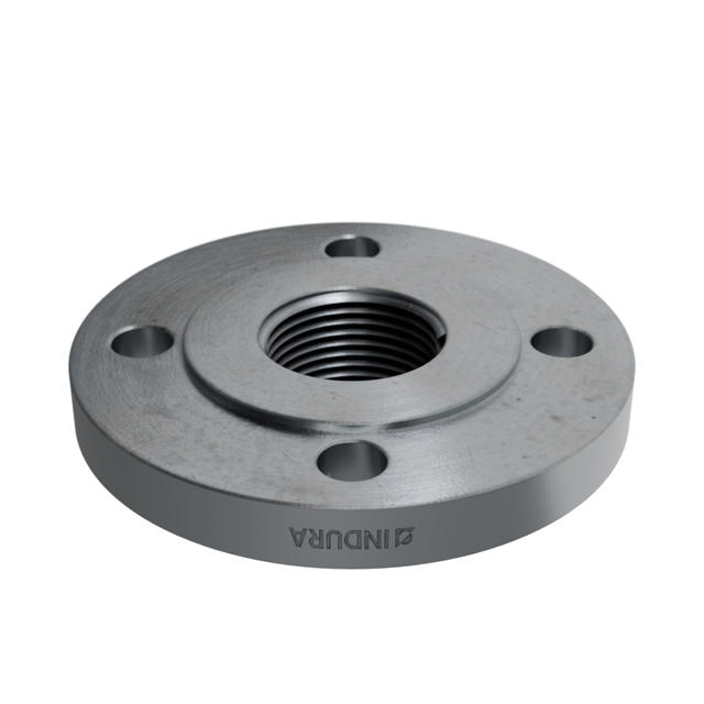 Flanges, HDG, Carbon, EN 1092-1, Threaded flange, T:13, PN6, B1, DN25, 1", P250GH, 1.0460, 