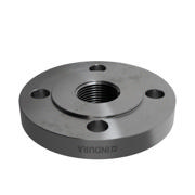 Flanges, Sort, EN 1092-1, Gevindflange, T:13, PN10-40, B1, DN25, 1", P250GH, 1.0460, 