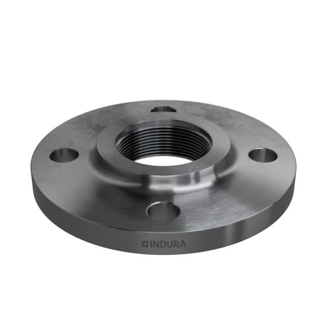 Flanges, Carbon, EN 1092-1, Threaded flange, T:13, PN10-16, B1, DN50, 2", P250GH, 1.0460, 