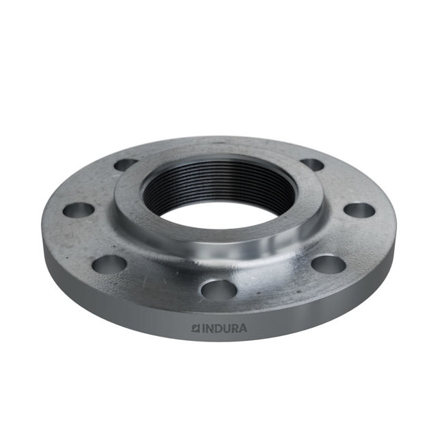 Flanges, FVE, Kohlenstoffstahl, EN 1092-1, Gewindeflansch, T:13, PN10-16, B1, DN80, 3", P250GH, 1.0460, 