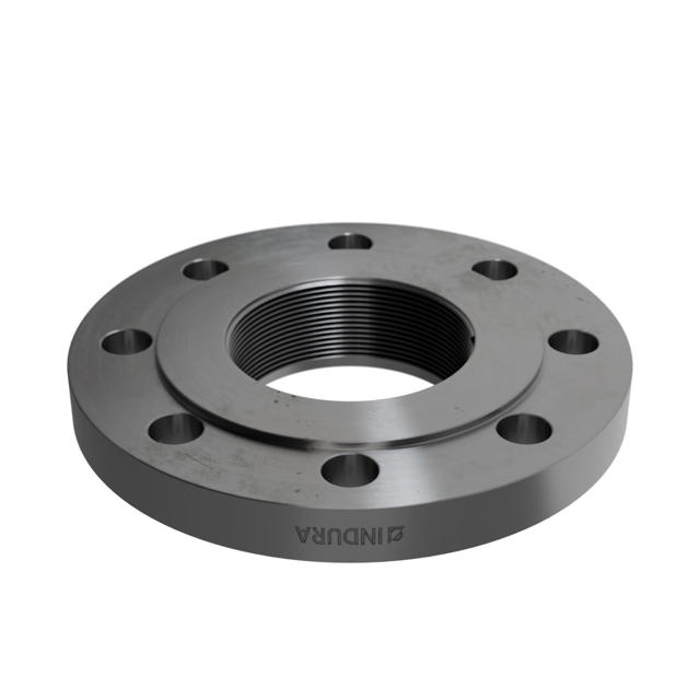 Flanges, Sort, EN 1092-1, Gevindflange, T:13, PN25-40, B1, DN80, 3", P250GH, 1.0460, 