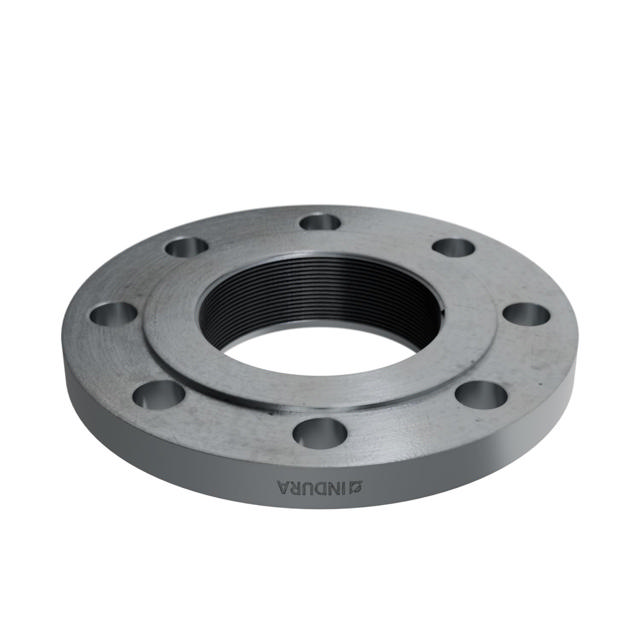 Flanges, FVE, Kohlenstoffstahl, EN 1092-1, Gewindeflansch, T:13, PN25-40, B1, DN100, 4", P250GH, 1.0460, 