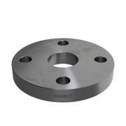 Flanges, Carbon, EN 1092-1, Plate flange, T:01, PN10-40, A, DN25, 33,7, S235JR, 1.0038, 