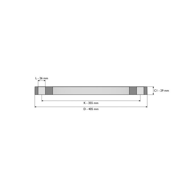 Plate flange