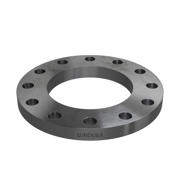 Flanges, Carbon, EN 1092-1, Plate flange, T:01, PN40, B1, DN200, 219,1, P250GH, 1.0460, 