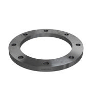 Flanges, Sort, EN 1092-1, Løsflange, T:04, PN10, A, DN200, 219,1, P250GH, 1.0460, 