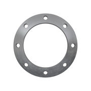 Flanges, Sort, EN 1092-1, Løsflange, T:04, PN10, A, DN200, 219,1, P250GH, 1.0460, 