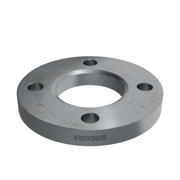 Flanges, HDG, Sort, EN 1092-1, Løsflange, T:02, PN25, A, DN50, 50,0, S235JR, 1.0038, 