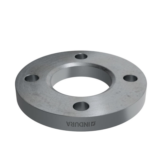 Flanges, HDG, Sort, EN 1092-1, Løsflange, T:02, PN25, A, DN50, 50,0, S235JR, 1.0038, 
