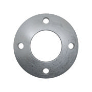 Flanges, HDG, Sort, EN 1092-1, Løsflange, T:02, PN16, A, DN65, 65,0, S235JR, 1.0038, 