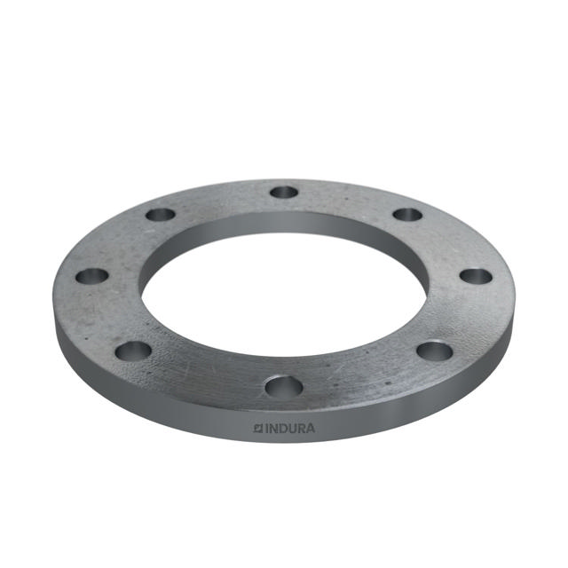 Flanges, HDG, Carbon, EN 1092-1, Loose plate flange, T:02, PN16, A, DN125, 125,0, S235JR, 1.0038, 