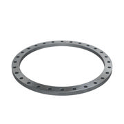 Flanges, HDG, Sort, EN 1092-1, Løsflange, T:02, PN10, A, DN900, 900,0, S235JR, 1.0038, 