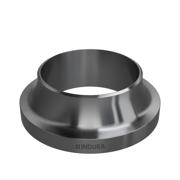 Flanges, Stal węglowa, EN 1092-1, Pierścien z szyjką, T:34, PN10-16, DN100, 114,3, P250GH, 1.0460, 