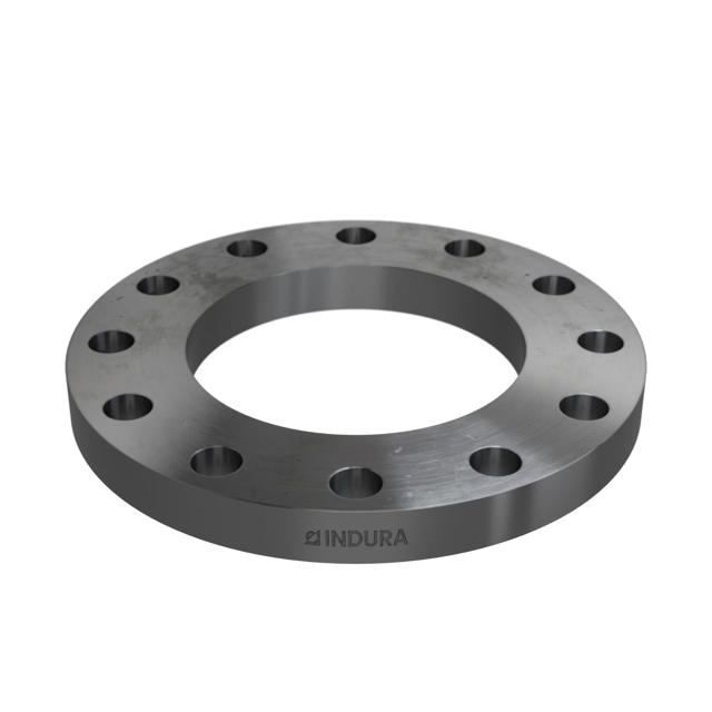 Flanges, Carbon, EN 1092-1, Plate flange, T:01, PN40, A, DN200, 219,1, P250GH, 1.0460, 