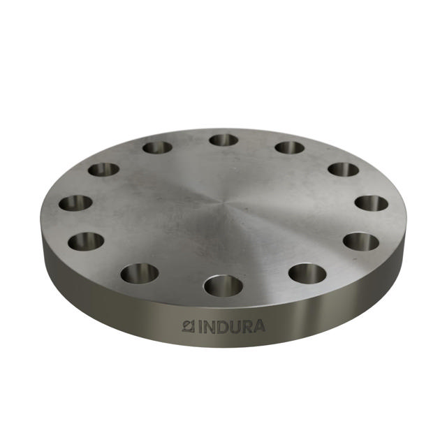 Flanges, Edelstahl, EN 1092-1, Blindflansch, T:05, PN100, B2, DN150, AISI316TI, 1.4571, 