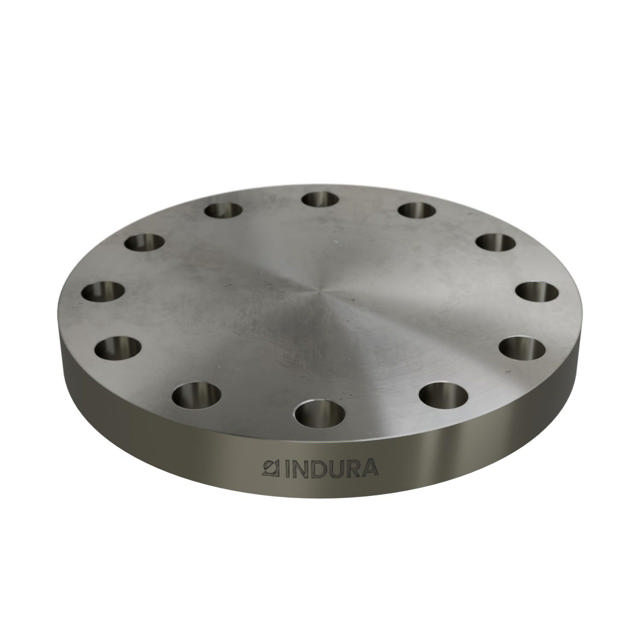Flanges, Edelstahl, EN 1092-1, Blindflansch, T:05, PN100, B2, DN200, AISI316TI, 1.4571, 