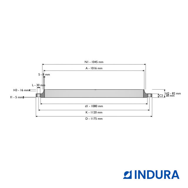 Weld-neck flange