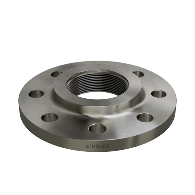Flanges, Stainless, EN 1092-1, Threaded flange, T:13, PN10-16, B1, DN65, 2 1/2", AISI316TI, 1.4571, 