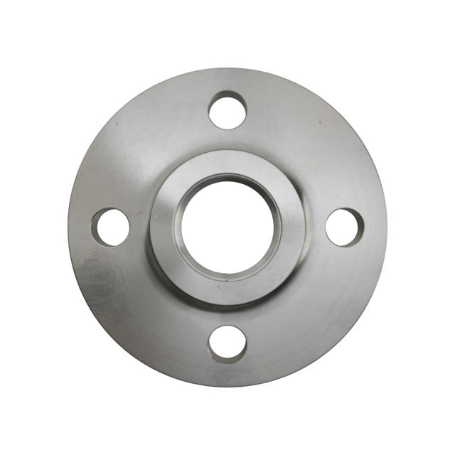 Flanges, Stainless, EN 1092-1, Threaded flange, T:13, PN10-40, B1, DN40, 1 1/2", AISI316TI, 1.4571, 