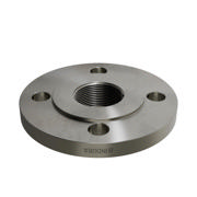 Flanges, Stainless, EN 1092-1, Threaded flange, T:13, PN10-40, B1, DN40, 1 1/2", AISI316TI, 1.4571, 