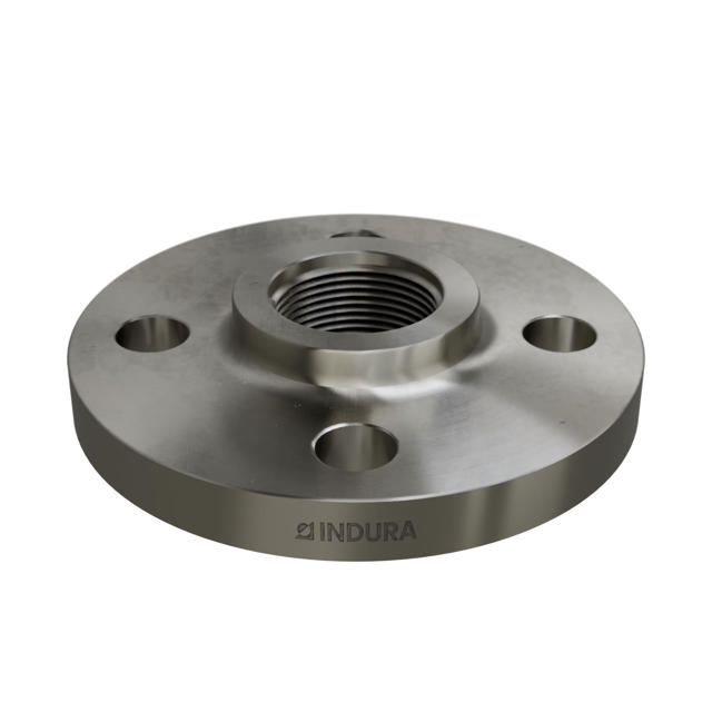 Flanges, Stainless, EN 1092-1, Threaded flange, T:13, PN10-40, B1, DN32, 1 1/4", AISI316TI, 1.4571, 