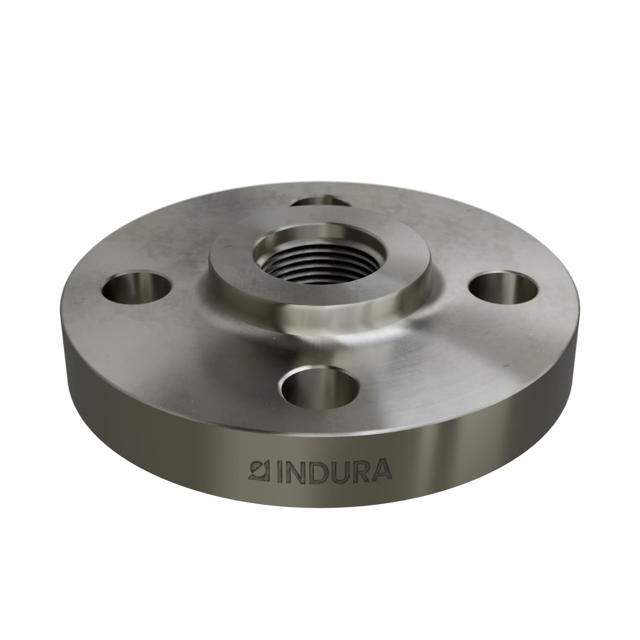 Flanges, Edelstahl, EN 1092-1, Gewindeflansch, T:13, PN10-40, B1, DN20, 3/4", AISI316TI, 1.4571, 