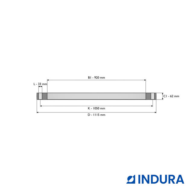 Plate flange