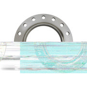 Flanges, Rustfri, EN 1092-1, Halsflange, T:11, PN25, B1, DN350, 355,6, AISI321, 1.4541, ISO