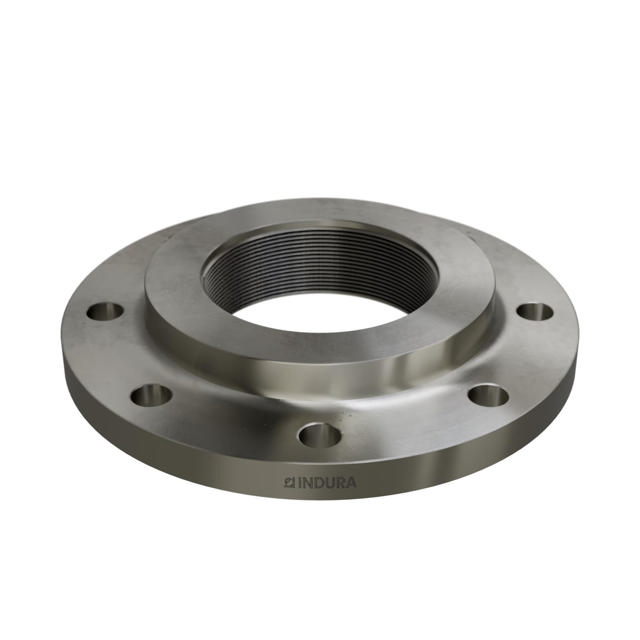 Flanges, Edelstahl, EN 1092-1, Gewindeflansch, T:13, PN10-16, B1, DN125, 4", AISI316L, 1.4404, 