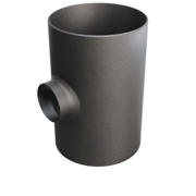 Butt-Weld Fitting, Sort, EN10253-2, T:A, Tee, 406,4/168,3, P235GH-TC1, 1.0345