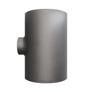 Butt-Weld Fitting, Sort, EN10253-2, T:A, Tee, 406,4/168,3, P235GH-TC1, 1.0345