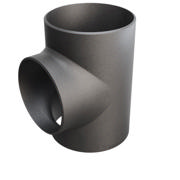 Butt-Weld Fitting, Stal węglowa, EN10253-2, T:A, Trójnik, 457/406,4, P235GH-TC1, 1.0345